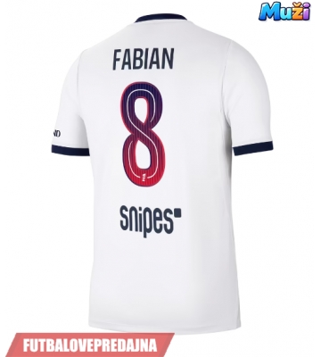 Lacne Muži Futbalové dres Paris Saint-Germain Fabian Ruiz #8 2026-27 Krátky Rukáv - Preč